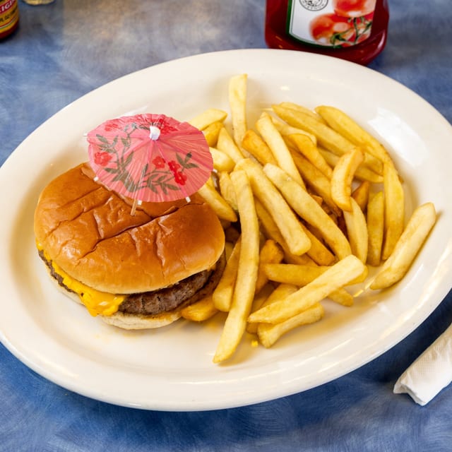 Kids Cheese Burger.