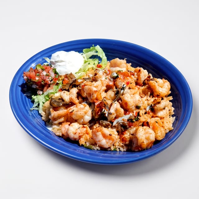 Arroz Con Camarones.