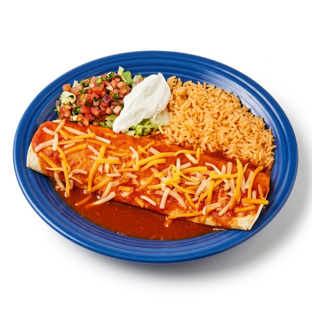 Carne Asada Burrito.